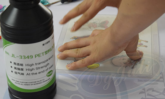 PET塑料UV膠水,聚力出品透明度高 PET塑料UV膠水,聚力出品透明度高